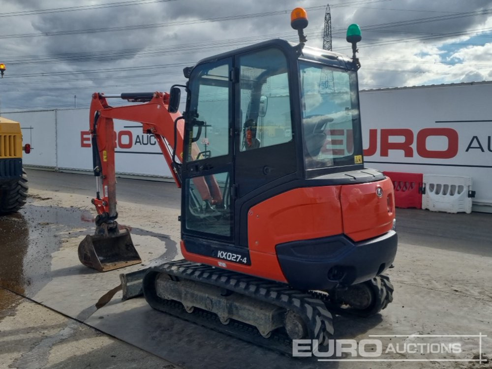 2019 Kubota KX027-4 - Mini escavadeira: foto 3 2019 Kubota KX027-4 - Mini escavadeira: foto 3