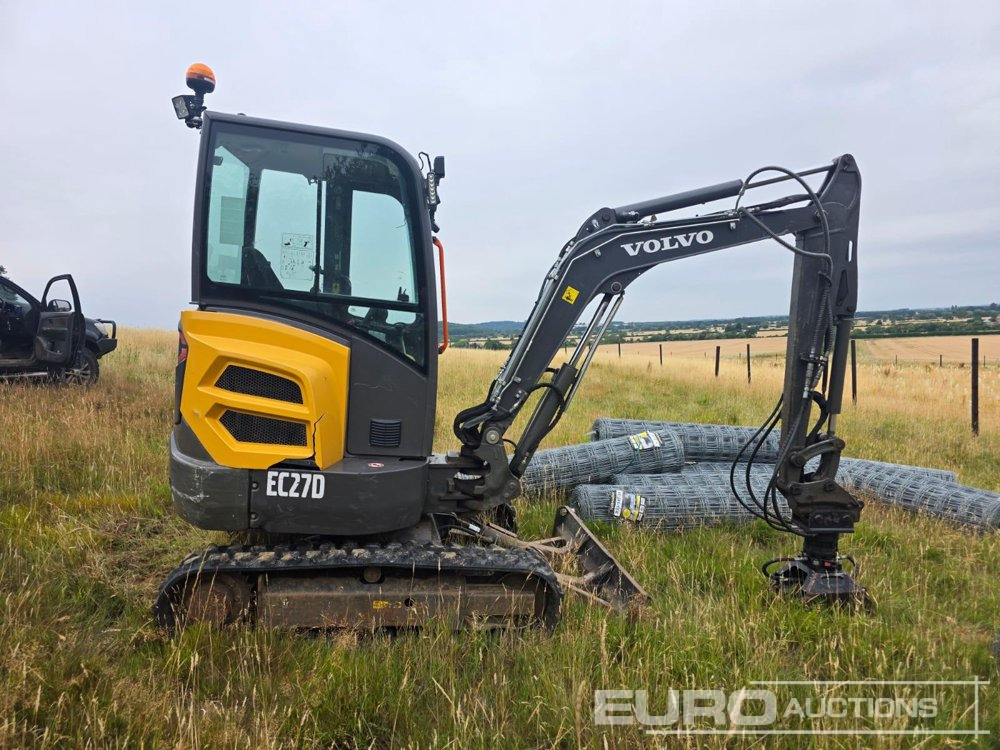 2019 Volvo EC27D - Mini escavadeira: foto 4 2019 Volvo EC27D - Mini escavadeira: foto 4