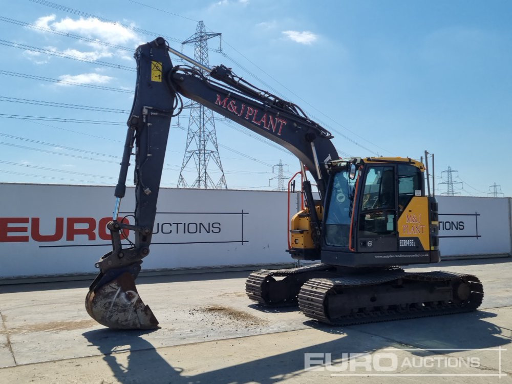 2019 Volvo ECR145EL - Escavadora de rastos: foto 1 2019 Volvo ECR145EL - Escavadora de rastos: foto 1