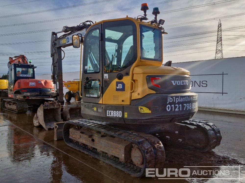 2019 Volvo ECR88D - Mini escavadeira: foto 3 2019 Volvo ECR88D - Mini escavadeira: foto 3