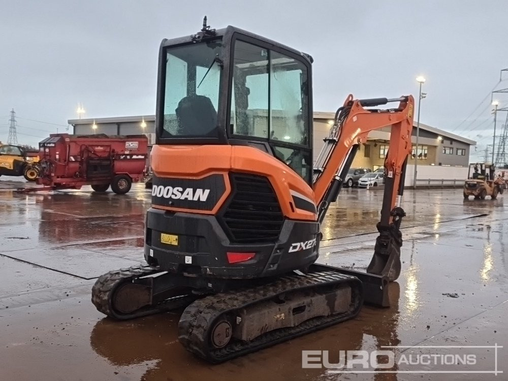 2020 Doosan DX27Z - Mini escavadeira: foto 5 2020 Doosan DX27Z - Mini escavadeira: foto 5