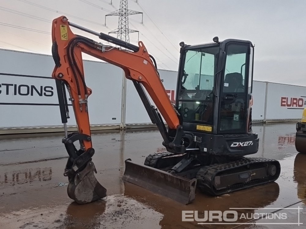 2020 Doosan DX27Z - Mini escavadeira: foto 1 2020 Doosan DX27Z - Mini escavadeira: foto 1