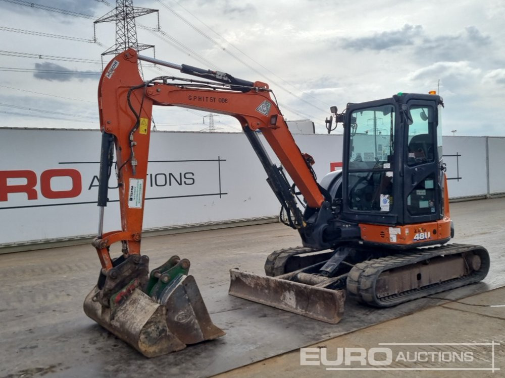 2020 Hitachi ZX48U-6 CLR - Mini escavadeira: foto 1 2020 Hitachi ZX48U-6 CLR - Mini escavadeira: foto 1