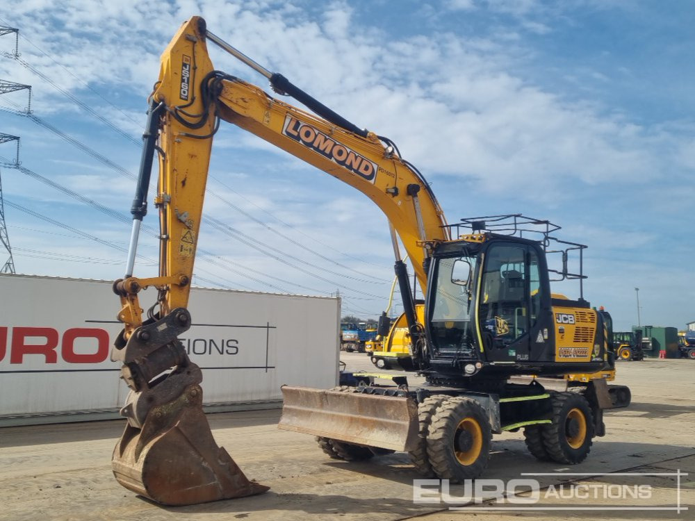 2020 JCB JS160W - Escavadeira de rodas: foto 1 2020 JCB JS160W - Escavadeira de rodas: foto 1