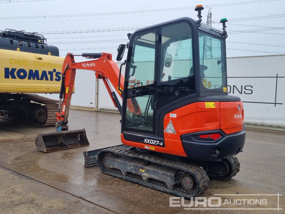 2020 Kubota KX027-4 - Mini escavadeira: foto 3 2020 Kubota KX027-4 - Mini escavadeira: foto 3