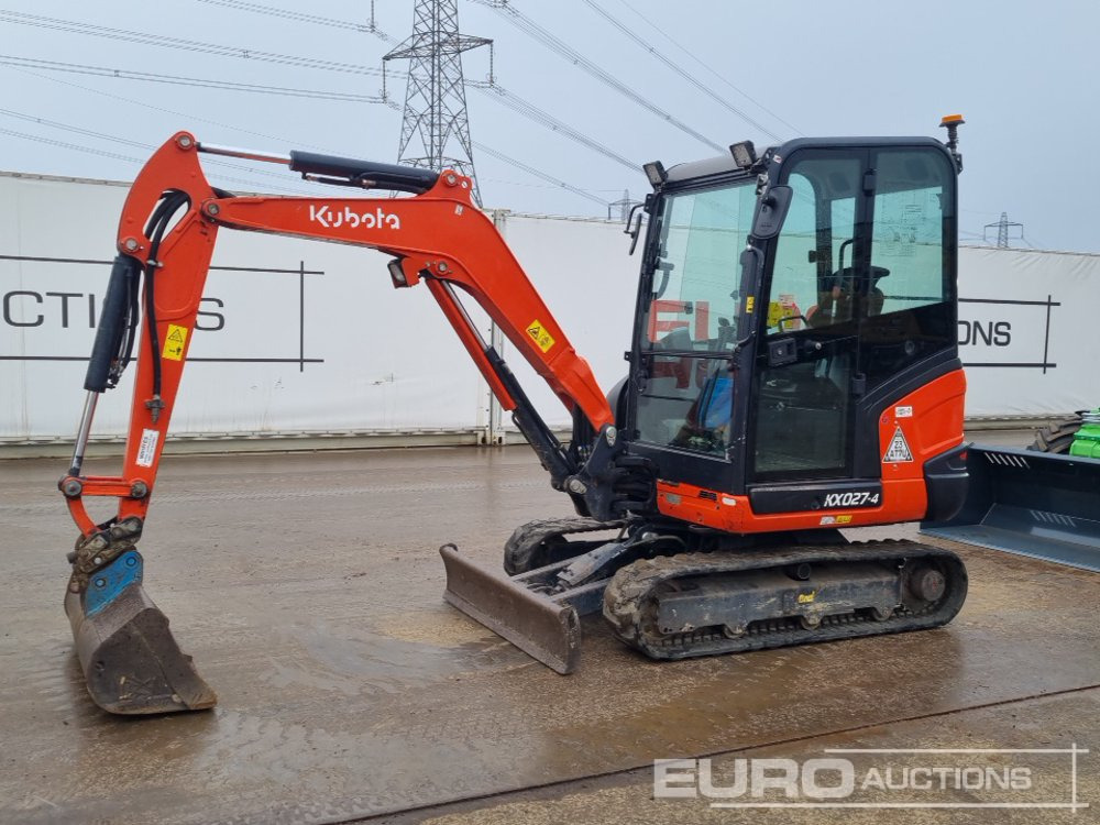 2020 Kubota KX027-4 - Mini escavadeira: foto 1 2020 Kubota KX027-4 - Mini escavadeira: foto 1