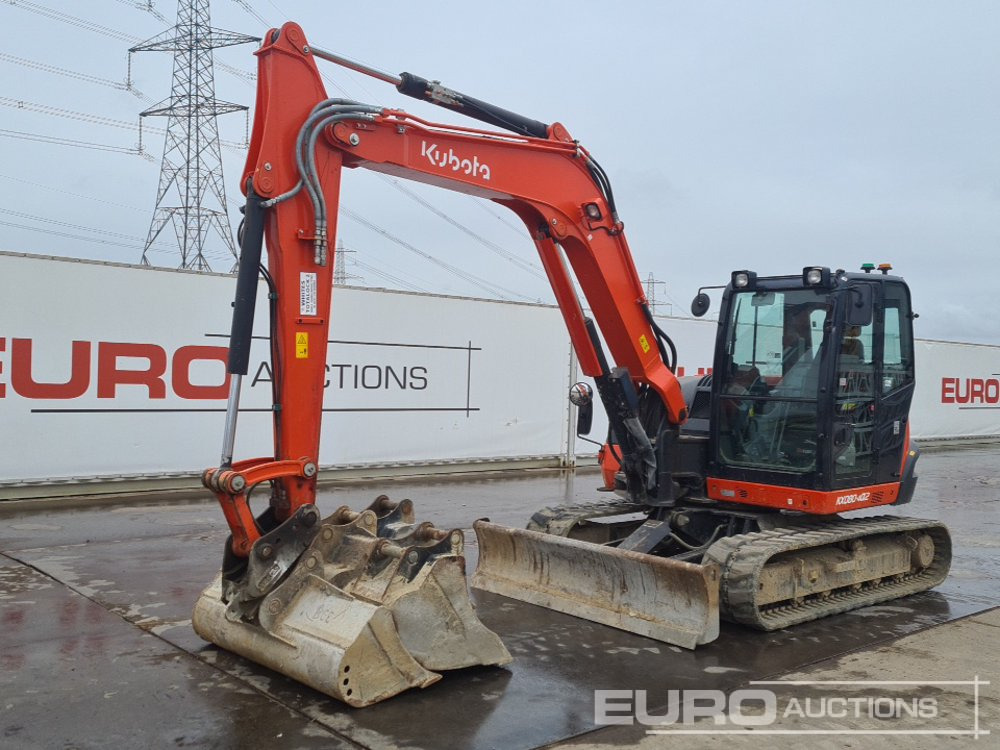 2020 Kubota KX080-4A2 - Mini escavadeira: foto 1 2020 Kubota KX080-4A2 - Mini escavadeira: foto 1