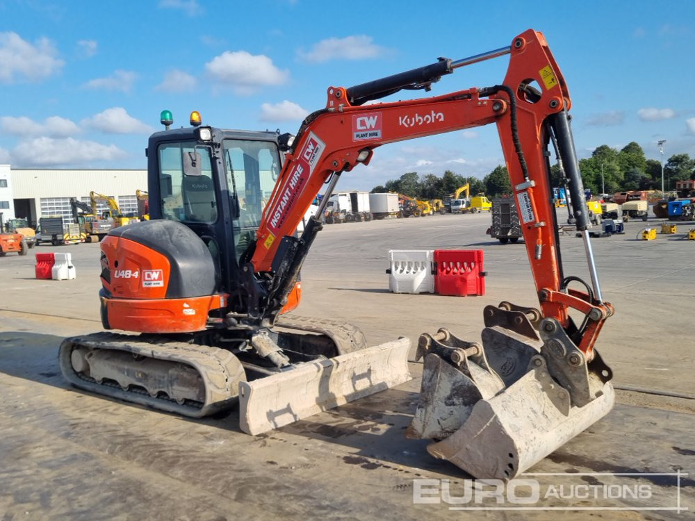 Mini escavadeira 2020 Kubota U48-4: foto 7