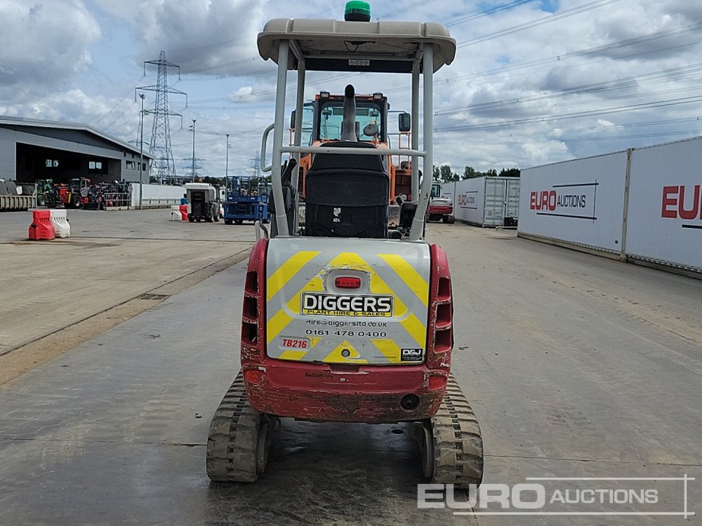 2020 Takeuchi TB216 - Mini escavadeira: foto 4 2020 Takeuchi TB216 - Mini escavadeira: foto 4