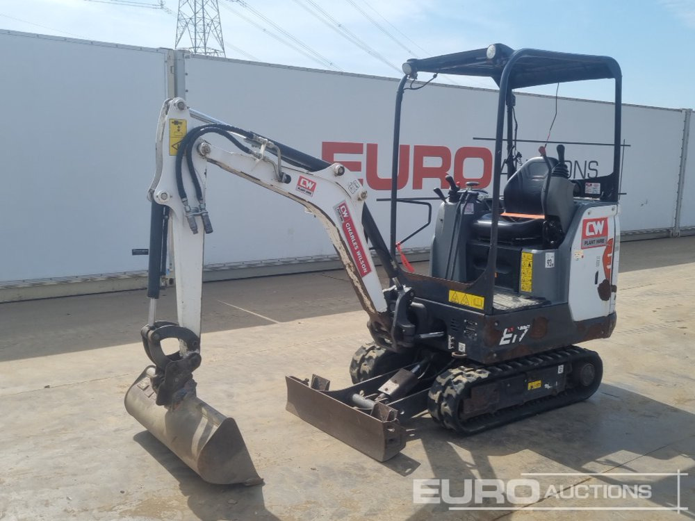 2021 Bobcat E17 - Mini escavadeira: foto 1 2021 Bobcat E17 - Mini escavadeira: foto 1