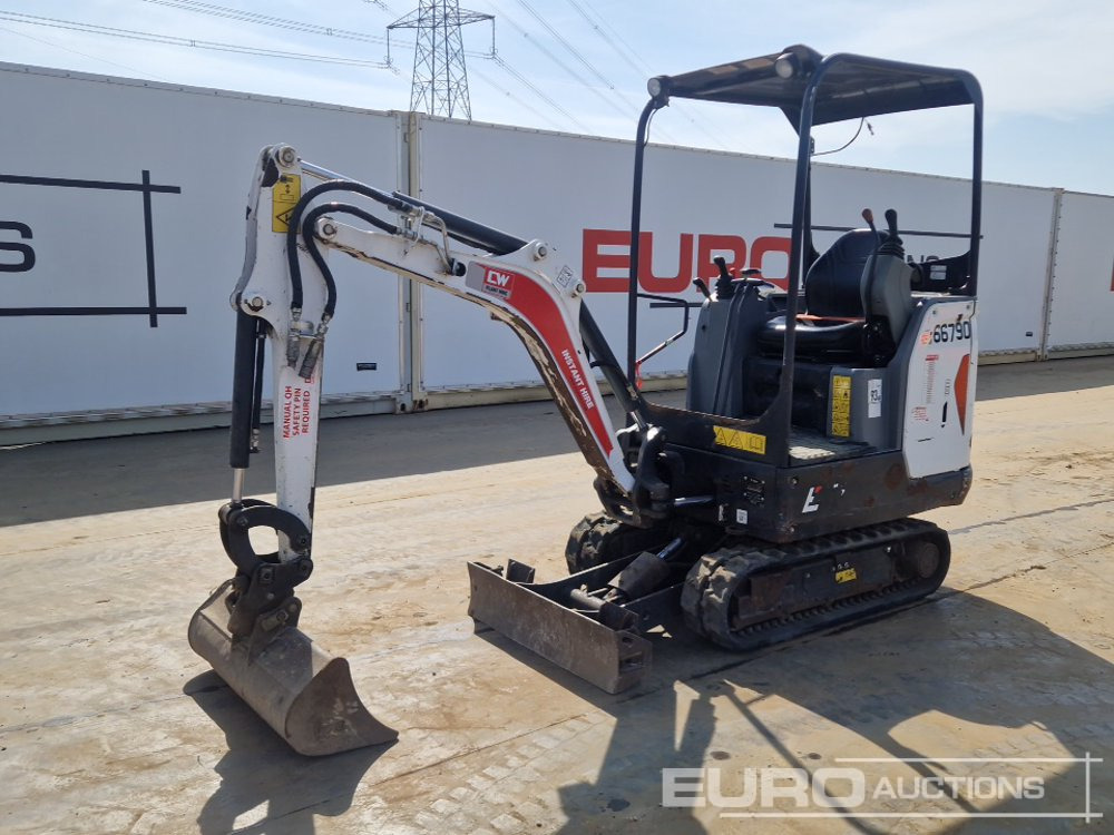 2021 Bobcat E17 - Mini escavadeira: foto 1 2021 Bobcat E17 - Mini escavadeira: foto 1