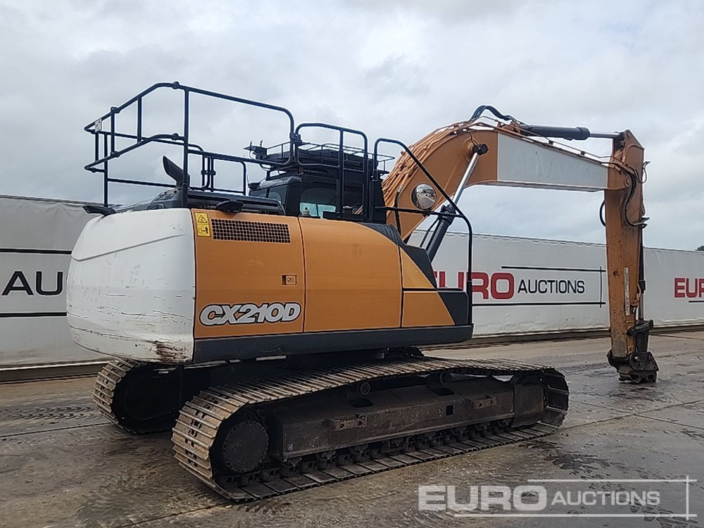 2021 Case CX210D - Escavadora de rastos: foto 5 2021 Case CX210D - Escavadora de rastos: foto 5