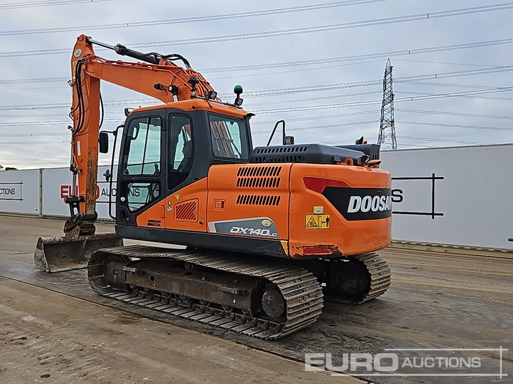 2021 Doosan DX140LC-5 - Escavadora de rastos: foto 3 2021 Doosan DX140LC-5 - Escavadora de rastos: foto 3