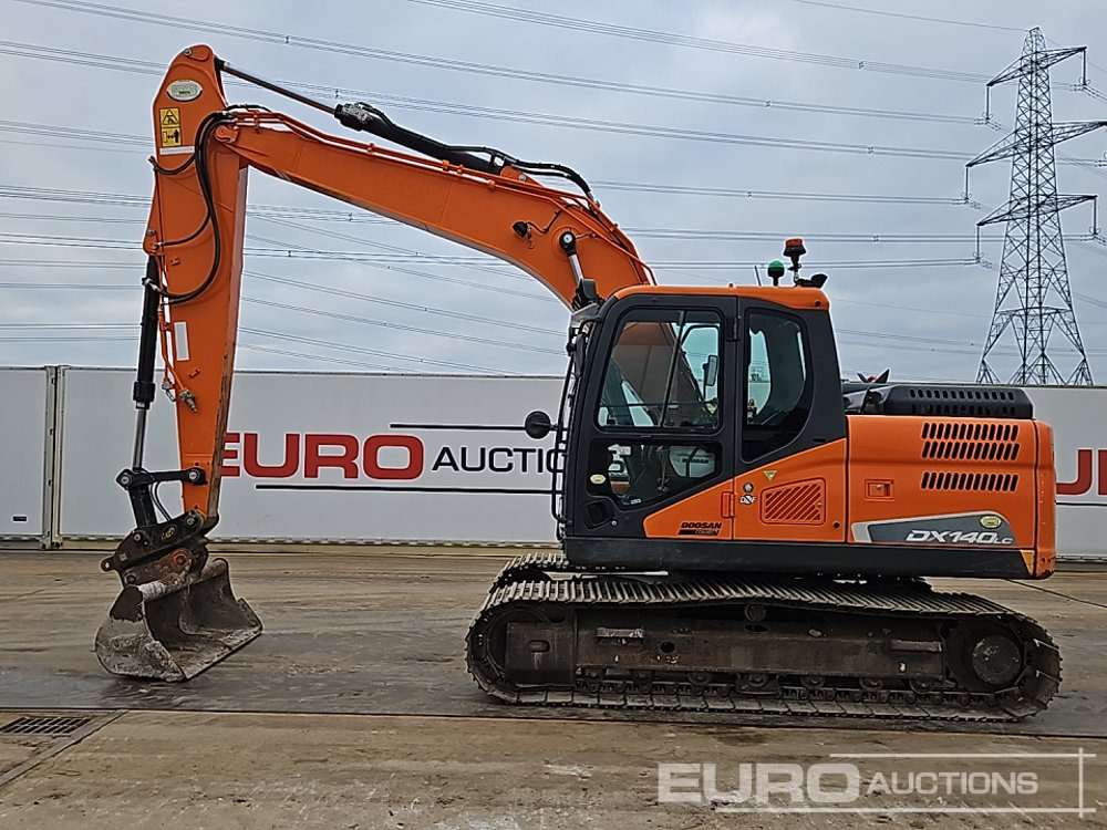 2021 Doosan DX140LC-5 - Escavadora de rastos: foto 2 2021 Doosan DX140LC-5 - Escavadora de rastos: foto 2