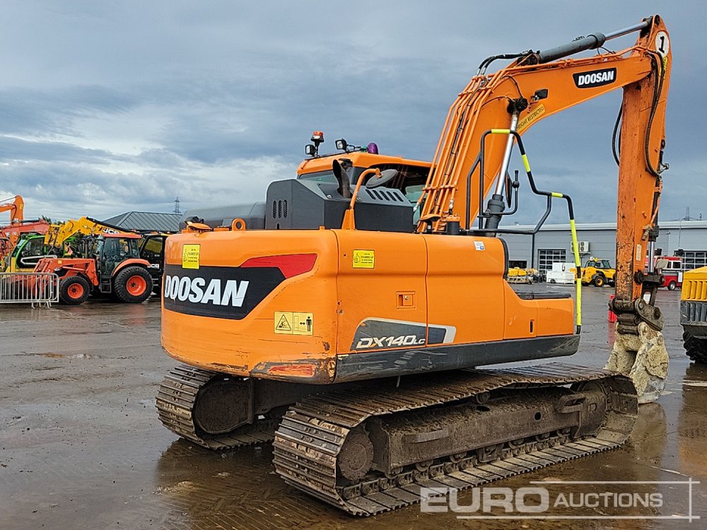 2021 Doosan DX140LC-5 - Escavadora de rastos: foto 5 2021 Doosan DX140LC-5 - Escavadora de rastos: foto 5