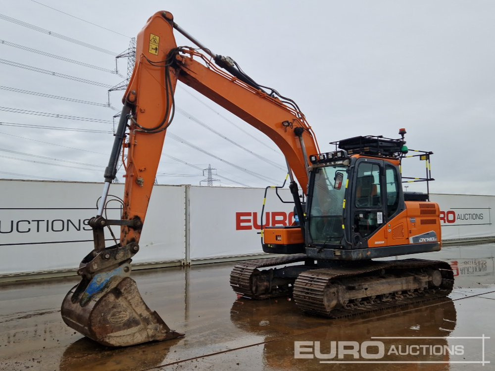 2021 Doosan DX140LC-5 - Escavadora de rastos: foto 1 2021 Doosan DX140LC-5 - Escavadora de rastos: foto 1