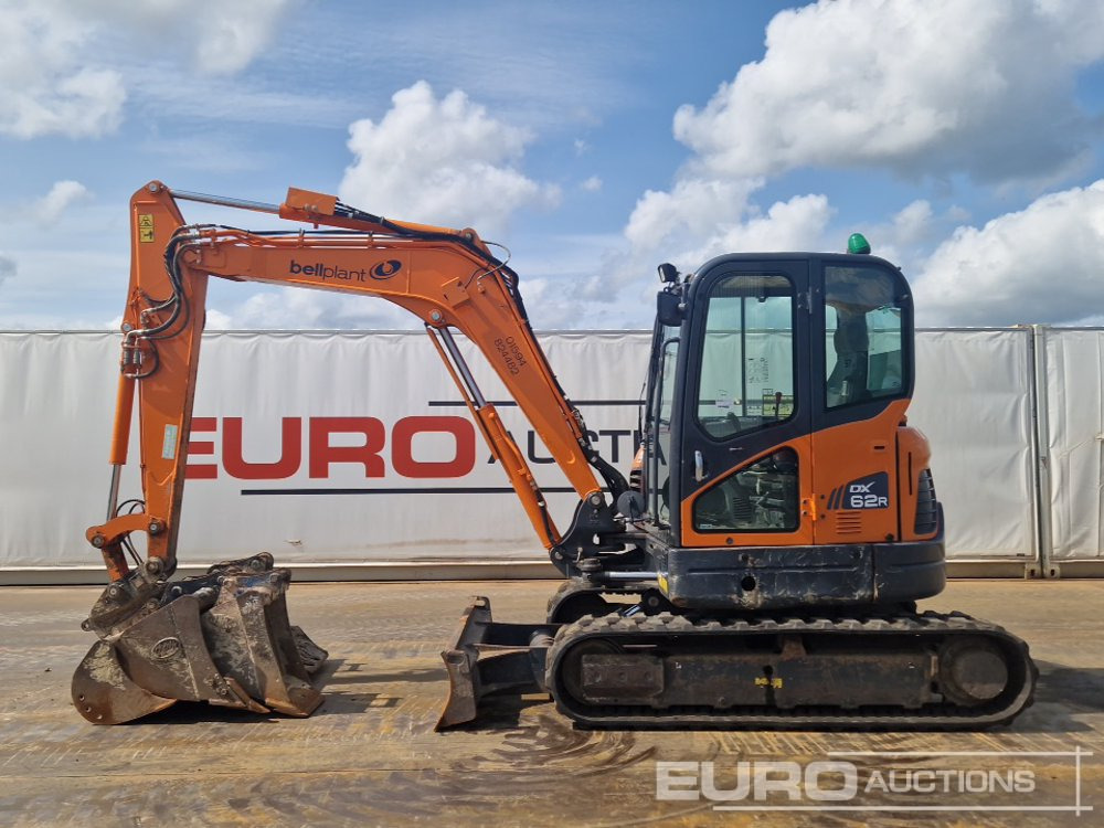 2021 Doosan DX62R-3 - Mini escavadeira: foto 4 2021 Doosan DX62R-3 - Mini escavadeira: foto 4