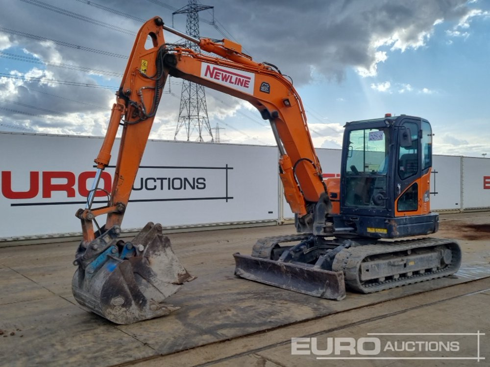 2021 Doosan DX85R-3 - Mini escavadeira: foto 1 2021 Doosan DX85R-3 - Mini escavadeira: foto 1