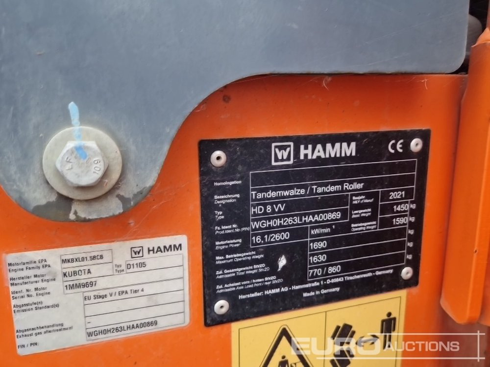 Rolo 2021 Hamm HD8VV: foto 32