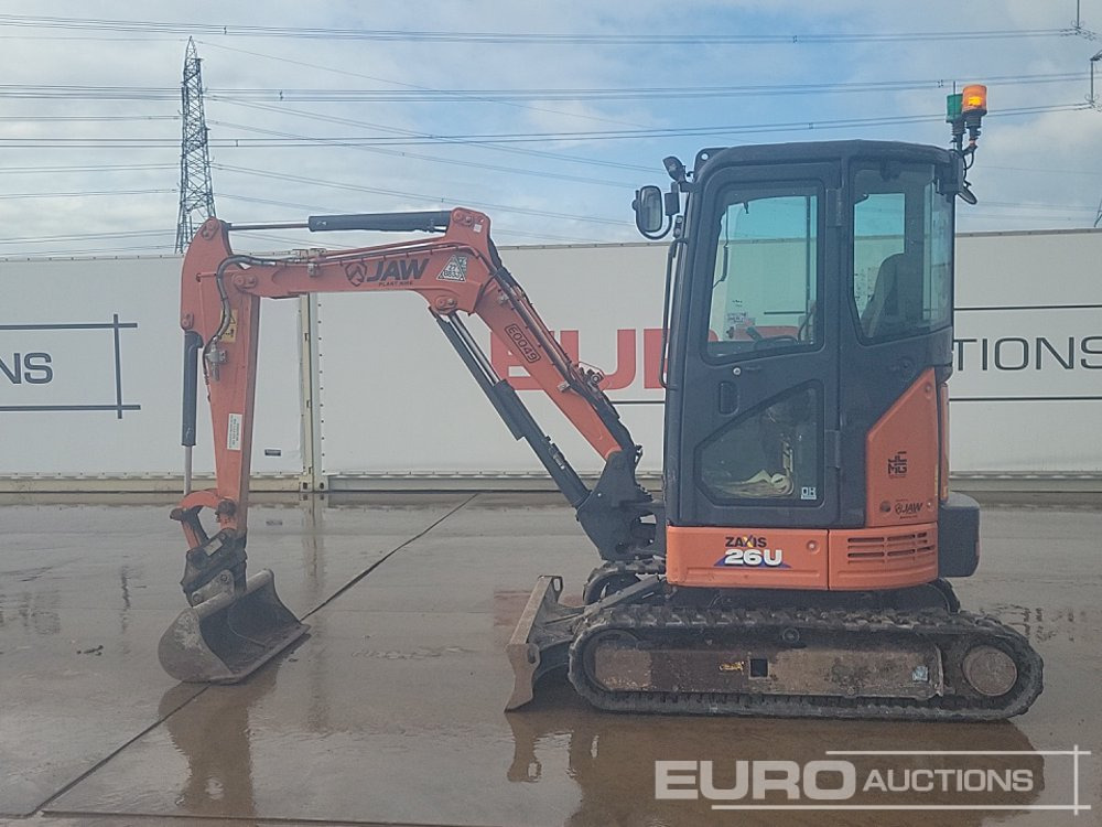 2021 Hitachi ZX26U-6CLR - Mini escavadeira: foto 2 2021 Hitachi ZX26U-6CLR - Mini escavadeira: foto 2