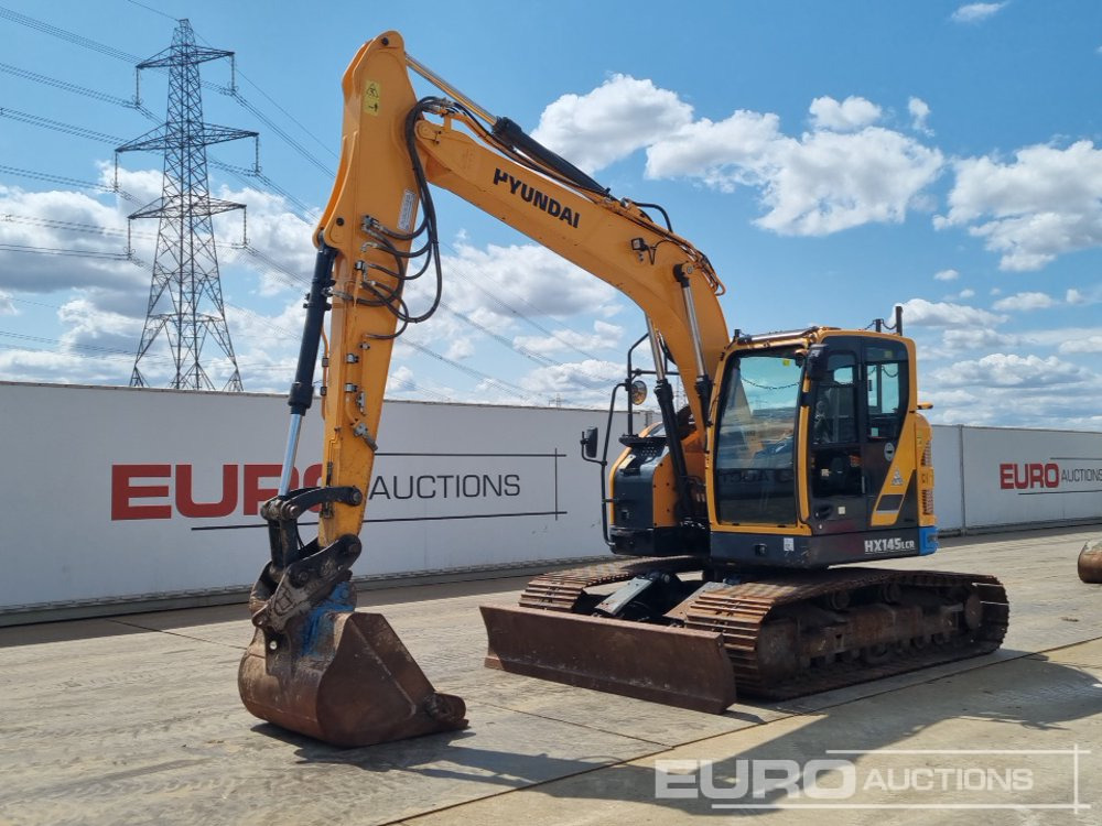 2021 Hyundai HX145LCR - Escavadora de rastos: foto 1 2021 Hyundai HX145LCR - Escavadora de rastos: foto 1