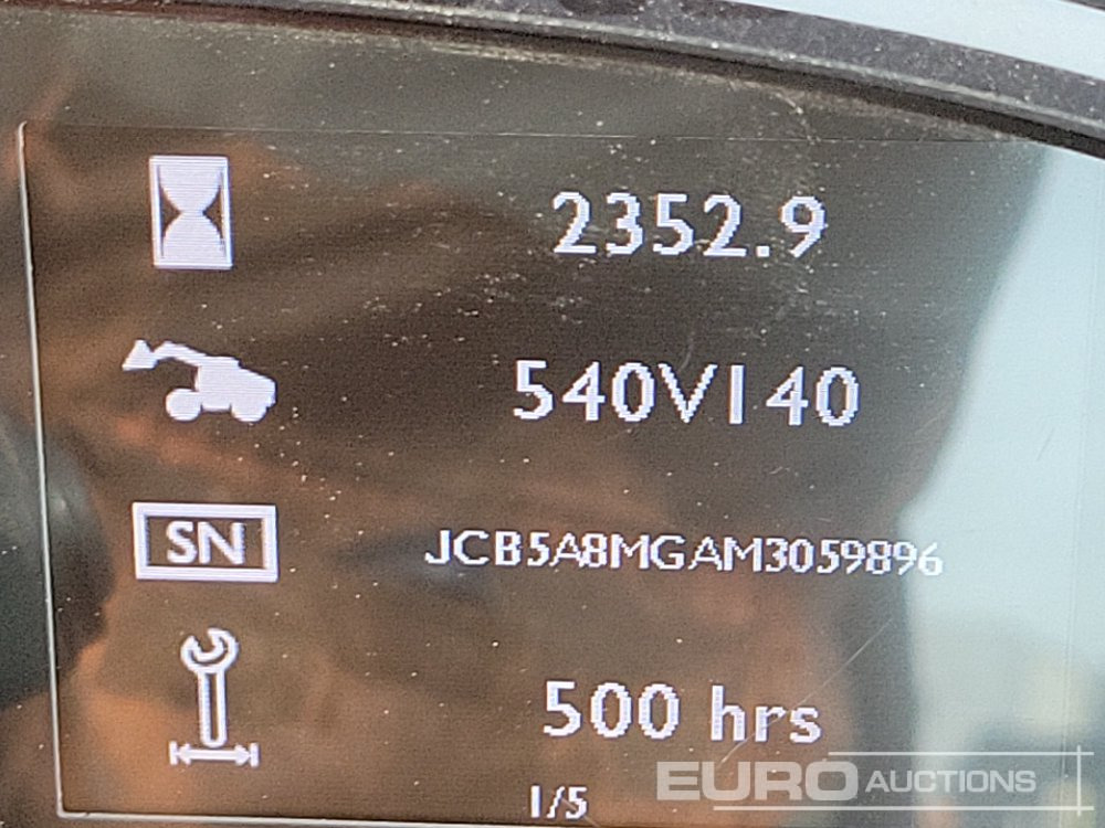 Empilhador telescópico 2021 JCB 540-140 Hi Viz: foto 41