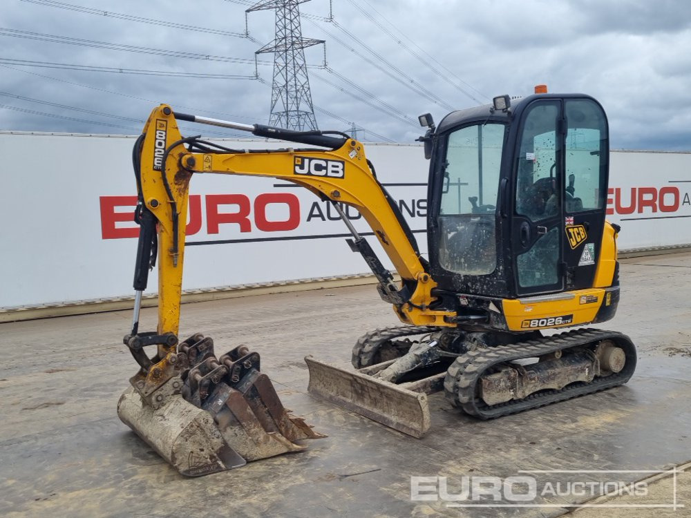 2021 JCB 8026 CTS - Mini escavadeira: foto 1 2021 JCB 8026 CTS - Mini escavadeira: foto 1