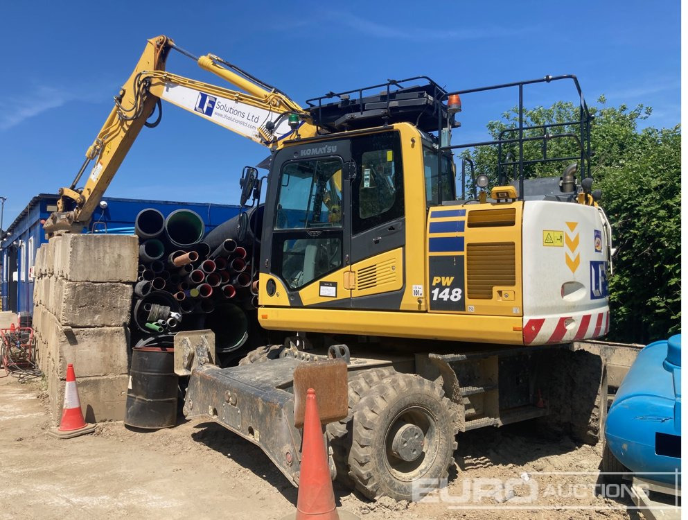 2021 Komatsu PW148-11 - Escavadeira de rodas: foto 2 2021 Komatsu PW148-11 - Escavadeira de rodas: foto 2