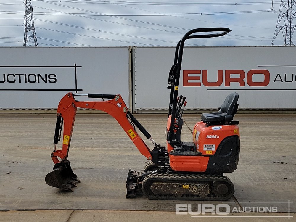 2021 Kubota K008-3 - Mini escavadeira: foto 2 2021 Kubota K008-3 - Mini escavadeira: foto 2