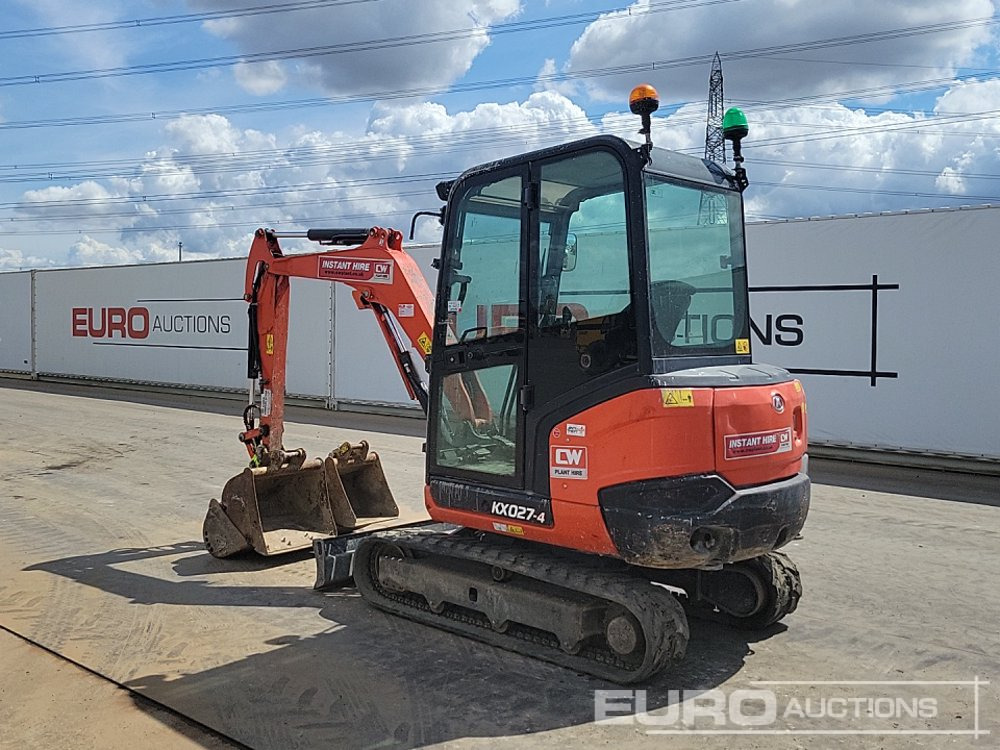 2021 Kubota KX027-4 - Mini escavadeira: foto 3 2021 Kubota KX027-4 - Mini escavadeira: foto 3