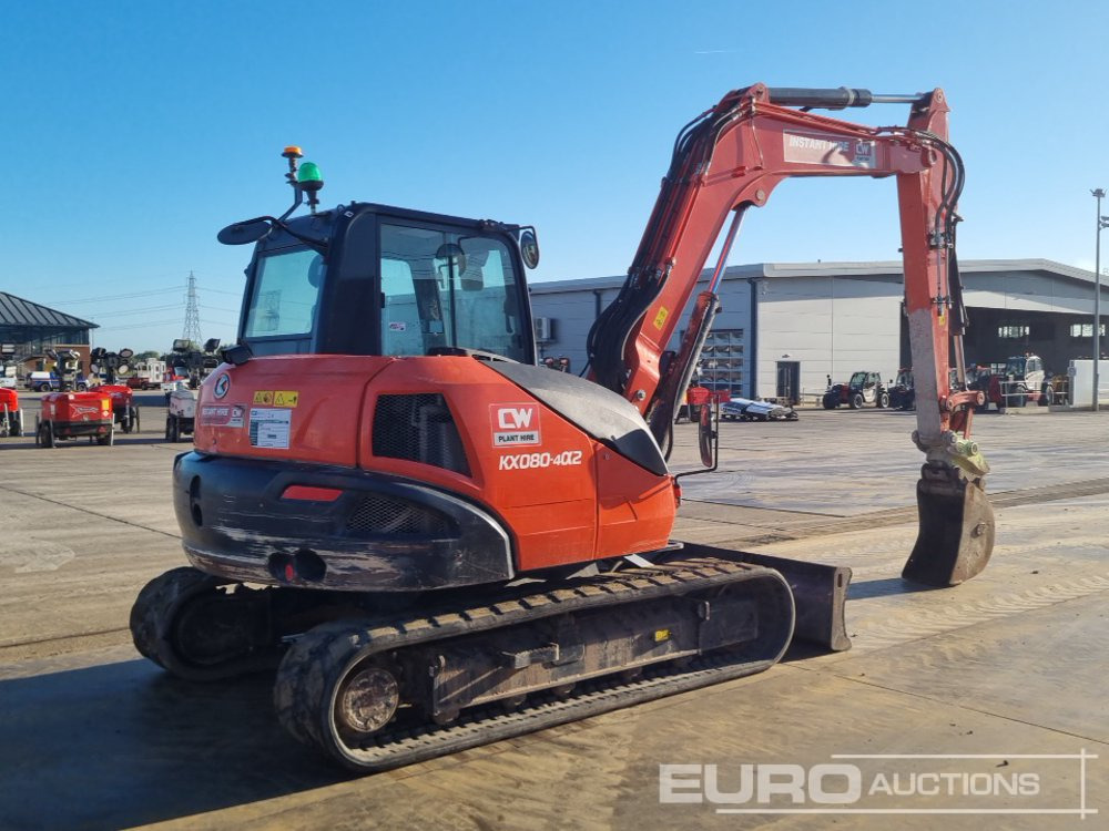2021 Kubota KX080-4A2 - Mini escavadeira: foto 5 2021 Kubota KX080-4A2 - Mini escavadeira: foto 5