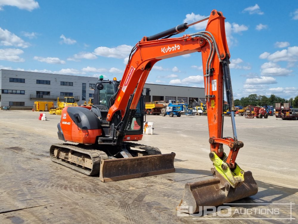 Mini escavadeira 2021 Kubota KX080-4A2: foto 7