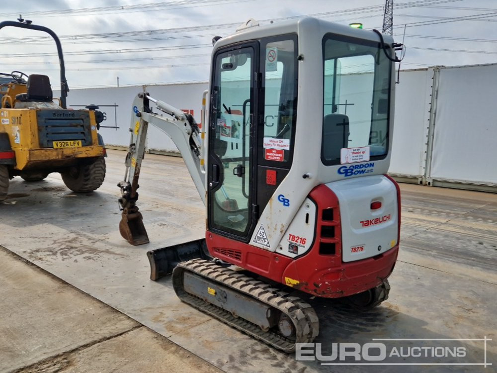 2021 Takeuchi TB216 - Mini escavadeira: foto 3 2021 Takeuchi TB216 - Mini escavadeira: foto 3