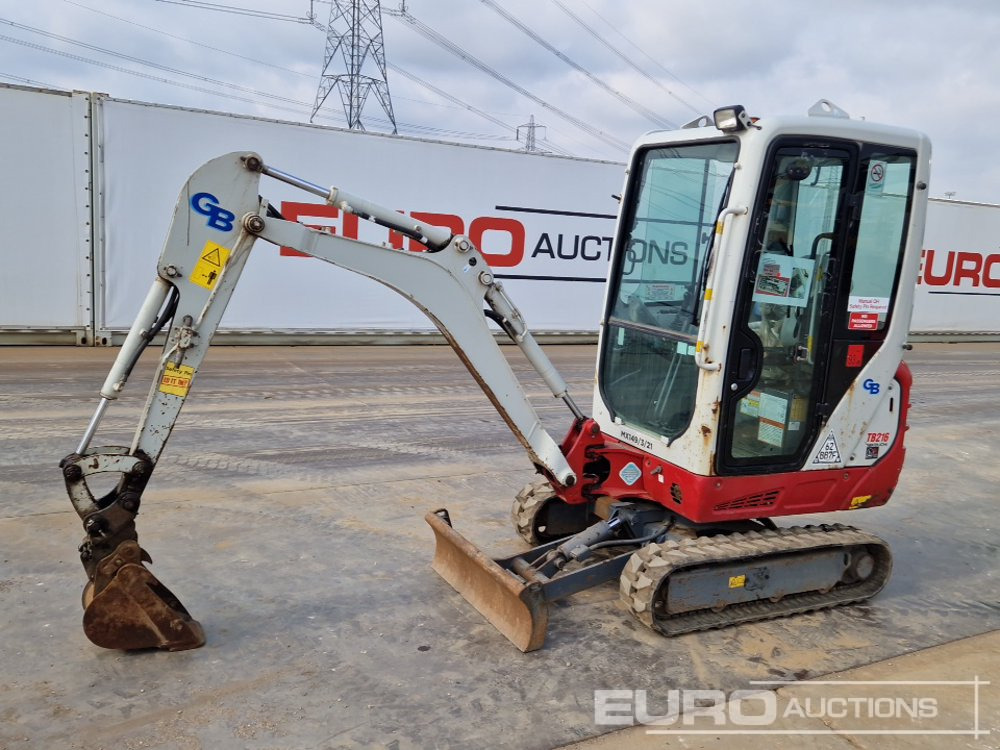 2021 Takeuchi TB216 - Mini escavadeira: foto 1 2021 Takeuchi TB216 - Mini escavadeira: foto 1