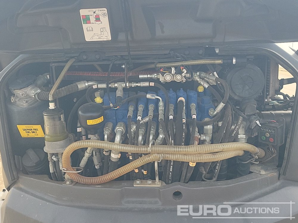 Mini escavadeira 2021 Volvo ECR58F: foto 27