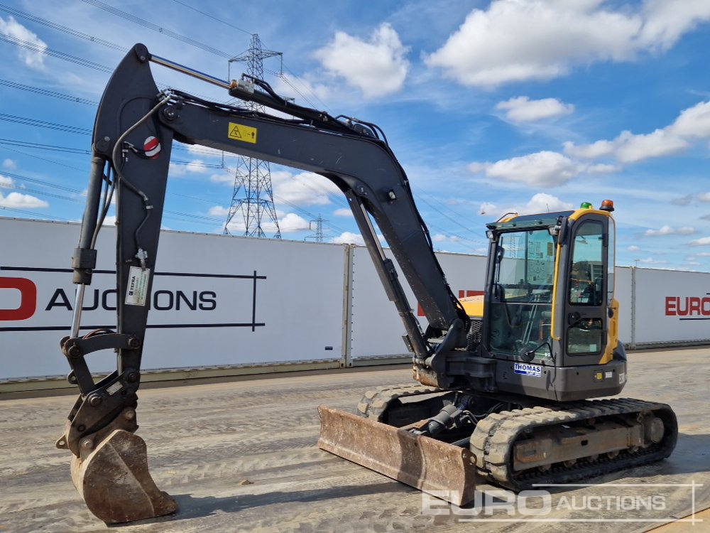 2021 Volvo ECR88D - Mini escavadeira: foto 1 2021 Volvo ECR88D - Mini escavadeira: foto 1