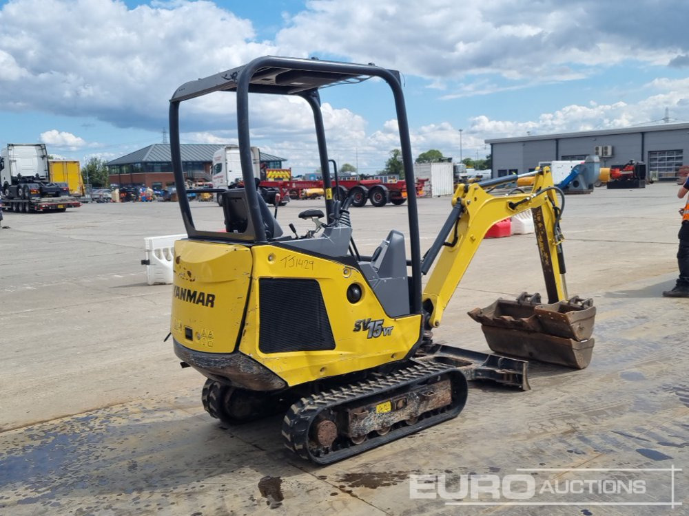 2021 Yanmar SV15VT - Mini escavadeira: foto 5 2021 Yanmar SV15VT - Mini escavadeira: foto 5