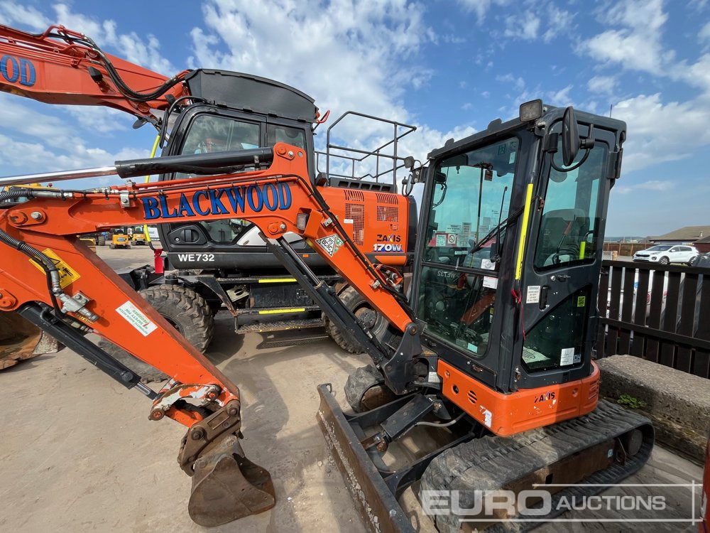 2022 Hitachi ZX26U-6 CLR - Mini escavadeira: foto 1 2022 Hitachi ZX26U-6 CLR - Mini escavadeira: foto 1