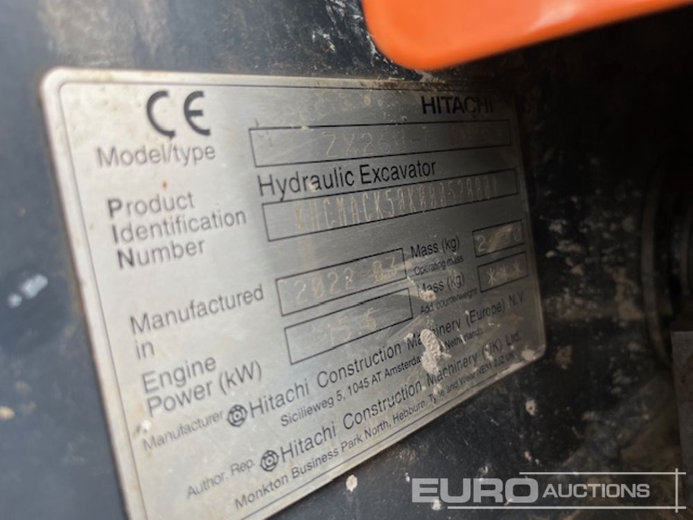 2022 Hitachi ZX26U-6 YLR - Mini escavadeira: foto 4 2022 Hitachi ZX26U-6 YLR - Mini escavadeira: foto 4