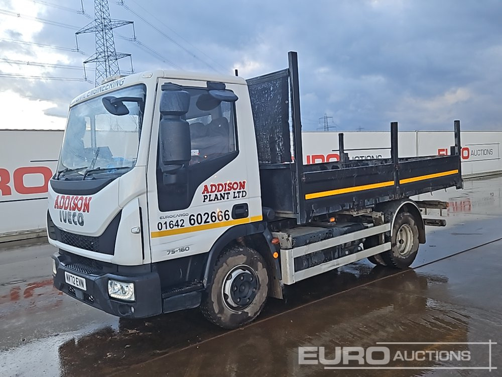 2022 Iveco Euro Cargo 75-160 - Camião basculante: foto 1 2022 Iveco Euro Cargo 75-160 - Camião basculante: foto 1