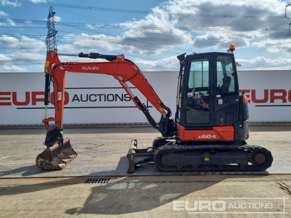 2022 Kubota U50-5 - Mini escavadeira: foto 2 2022 Kubota U50-5 - Mini escavadeira: foto 2