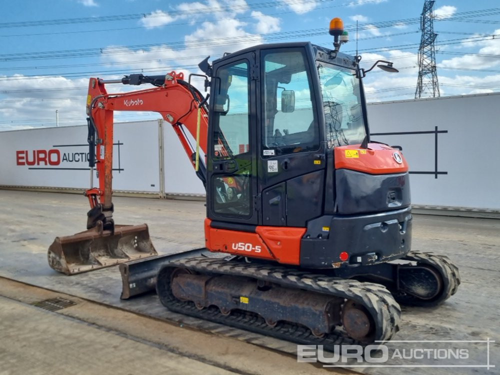 2022 Kubota U50-5 - Mini escavadeira: foto 3 2022 Kubota U50-5 - Mini escavadeira: foto 3