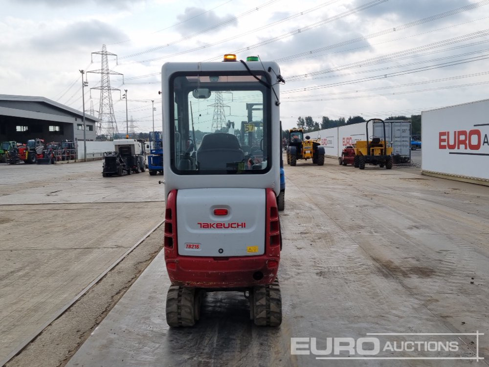 2022 Takeuchi TB216 - Mini escavadeira: foto 4 2022 Takeuchi TB216 - Mini escavadeira: foto 4