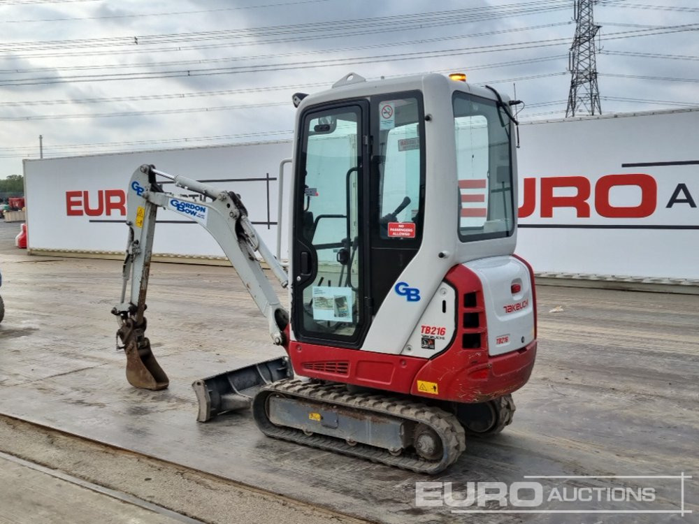2022 Takeuchi TB216 - Mini escavadeira: foto 3 2022 Takeuchi TB216 - Mini escavadeira: foto 3