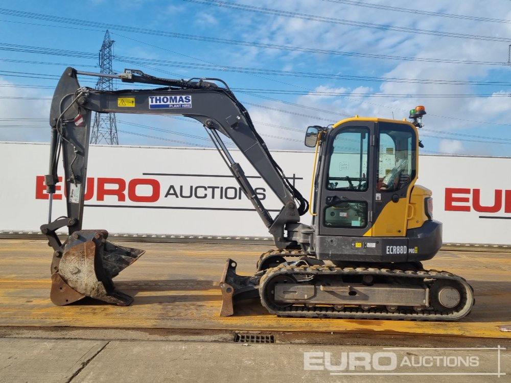 2022 Volvo ECR88D - Mini escavadeira: foto 2 2022 Volvo ECR88D - Mini escavadeira: foto 2