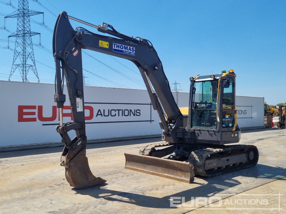 2022 Volvo ECR88D - Mini escavadeira: foto 1 2022 Volvo ECR88D - Mini escavadeira: foto 1