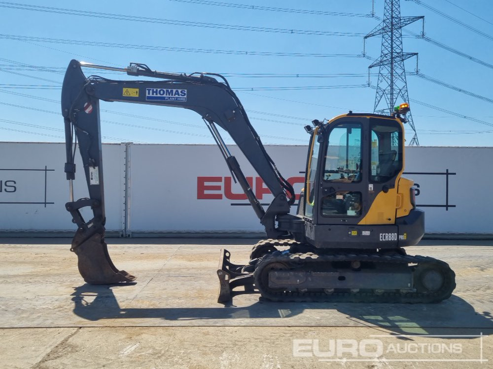 2022 Volvo ECR88D - Mini escavadeira: foto 2 2022 Volvo ECR88D - Mini escavadeira: foto 2