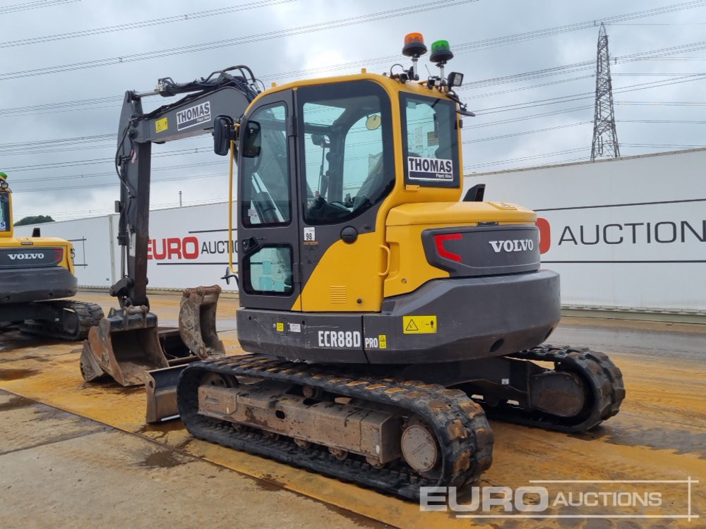 2022 Volvo ECR88D - Mini escavadeira: foto 3 2022 Volvo ECR88D - Mini escavadeira: foto 3