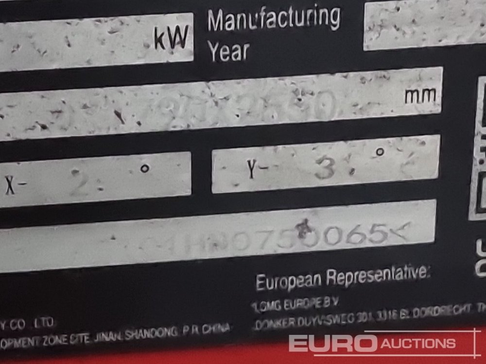 Plataforma aérea 2023 LGMG SR1018D: foto 43