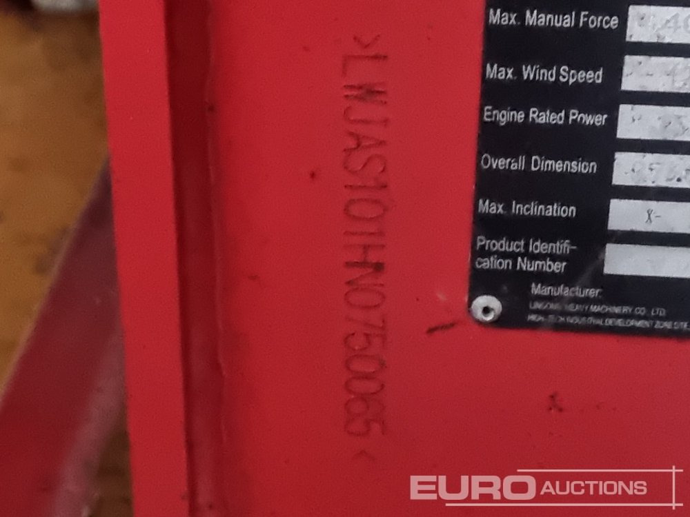 Plataforma aérea 2023 LGMG SR1018D: foto 44